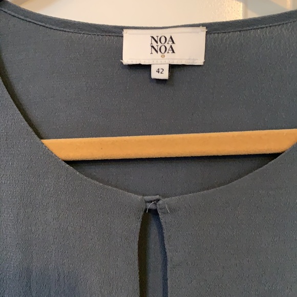 Noa Noa teal blouse like new - Picture 2 of 4